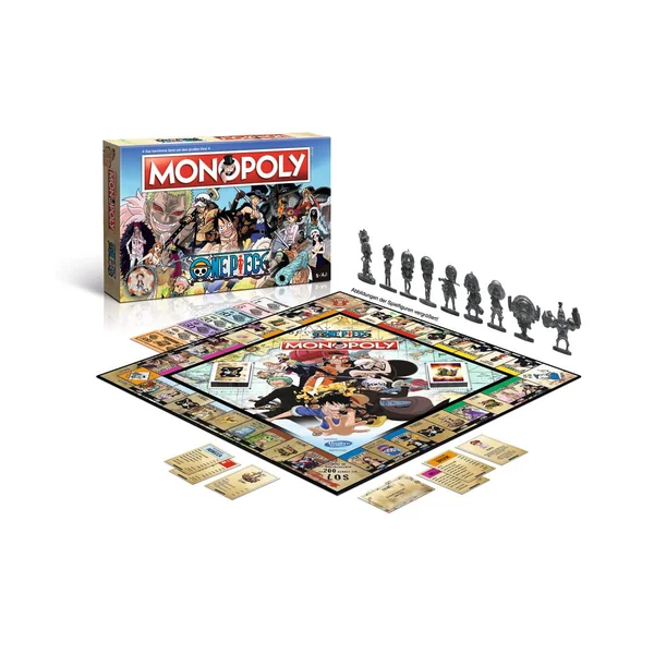 Monopoly - jeu de plateau One Piece (New Case) *ALLEMAND*