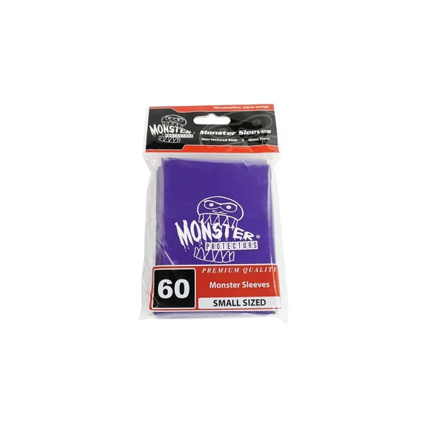Monster - Monster Logo Small Sleeves - Glossy Purple - Violet (60)