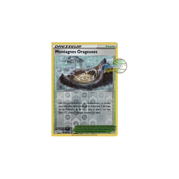 Montagnes Orageuses - Reverse 161/203 - Epee et Bouclier 7 Evolution Celeste