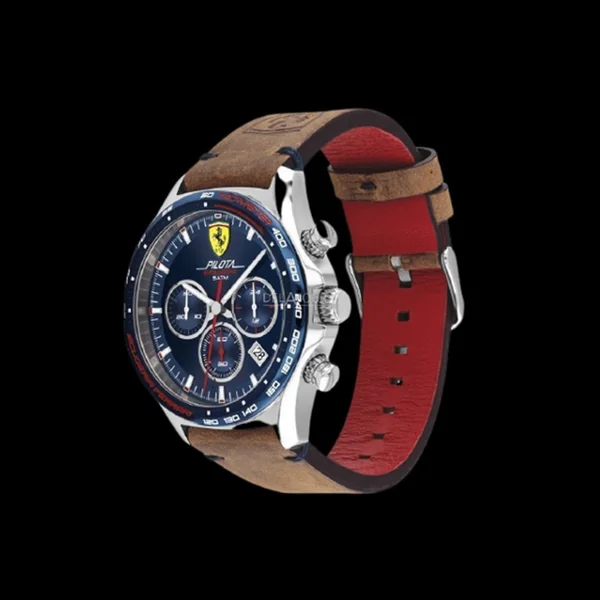 Montre Ferrari Pilota Evo Cuir Marron FE0830711