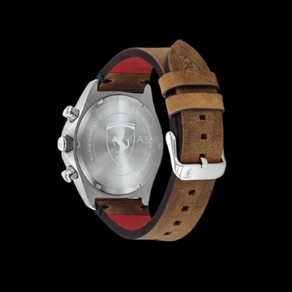Montre Ferrari Pilota Evo Cuir Marron FE0830711