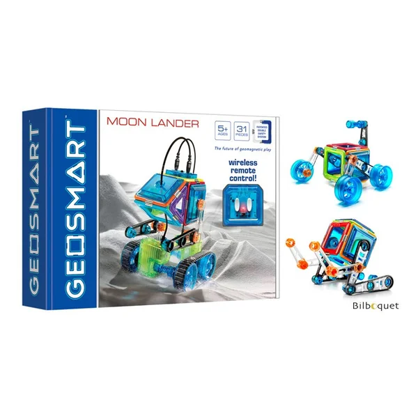 Moon Lander télécommandé - Coffret GeoSmart 31 pièces