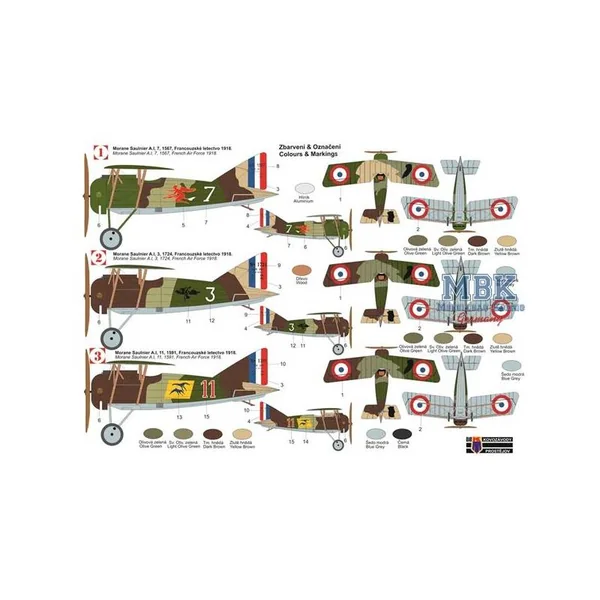 Morane Saulnier MS.A.I "Over France"