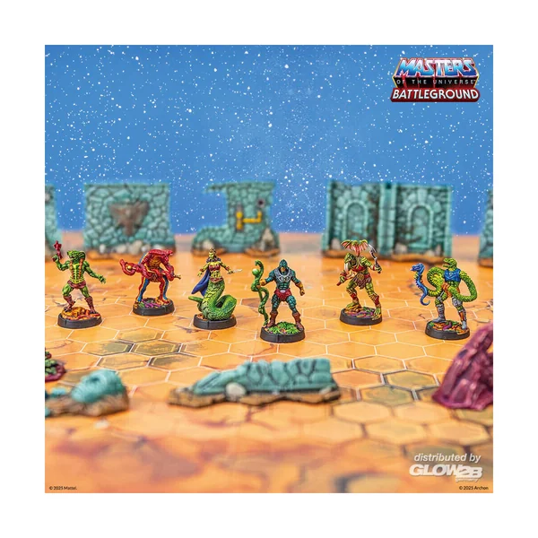 MOTU: BATTLEGROUND Wave 8 - Snake Men Faction (PL)