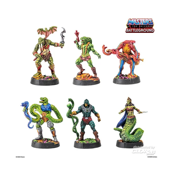 MOTU: BATTLEGROUND Wave 8 - Snake Men Faction (PL)