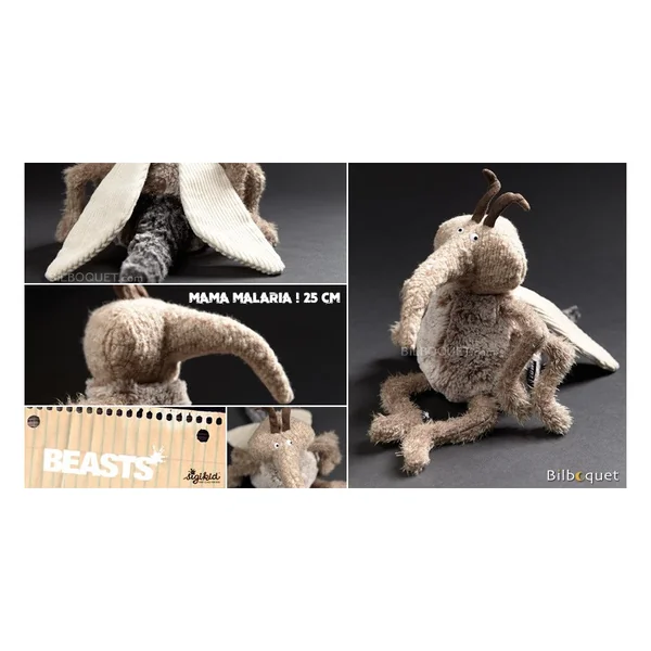Moustique Mama Malaria - Peluche délire 25cm