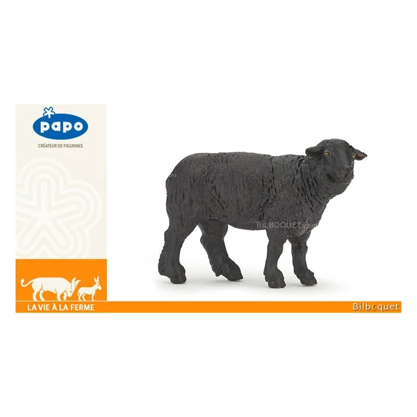 Mouton noir - Figurine en plastique