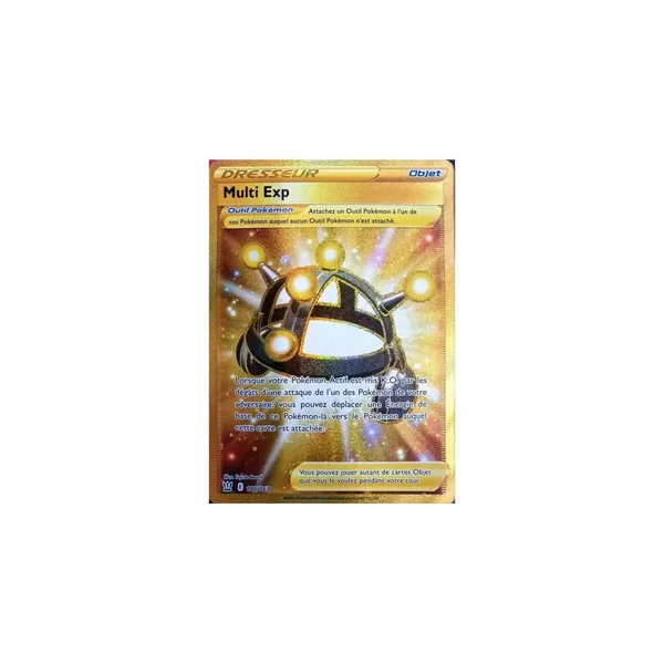 Multi Exp - Secret Rare 180/163 - Epee et Bouclier Style de Combat