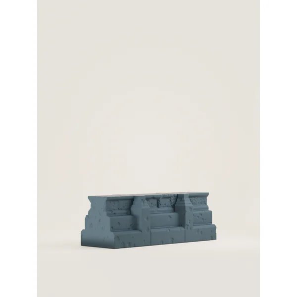 Mur modulaire avec lanterne