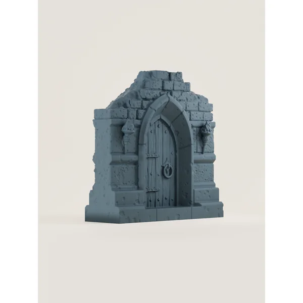 Mur modulaire porte verouillée