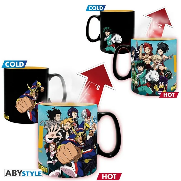 MY HERO ACADEMIA Mug Heat Change Groupe Abystyle