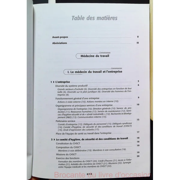 Médecine du travail