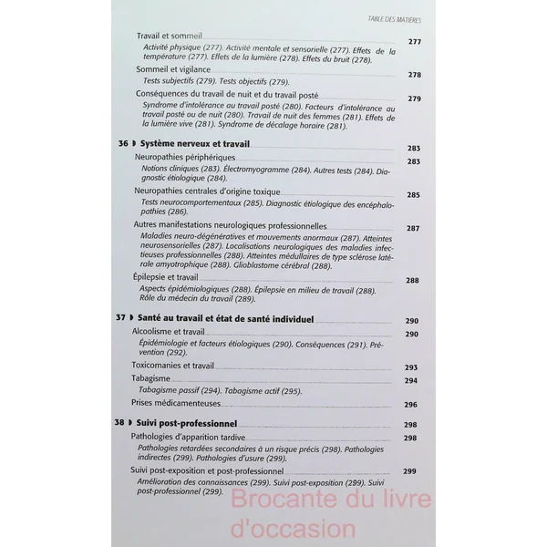 Médecine du travail