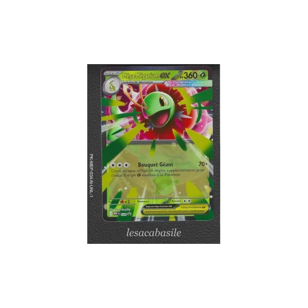 Méga-Méganium ex MEP 034 - FR - PROMOS - Méga-Evolution