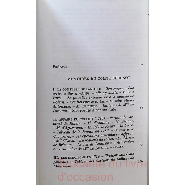 Mémoires du comte Beugnot (1783-1815)