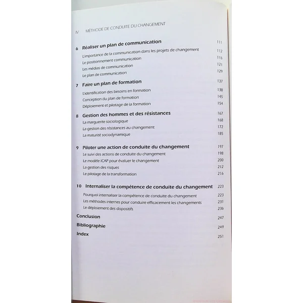 Méthode de conduite du changement