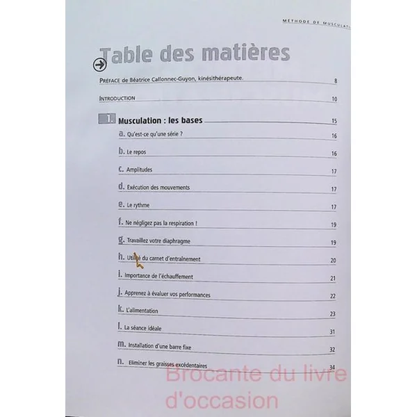 Méthode de musculation - Format compact - 110 Exercices Sans Matériel-
