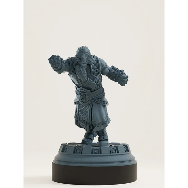 Nain pugiliste sombre