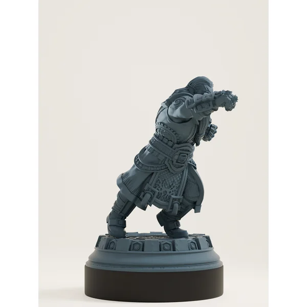 Nain pugiliste sombre