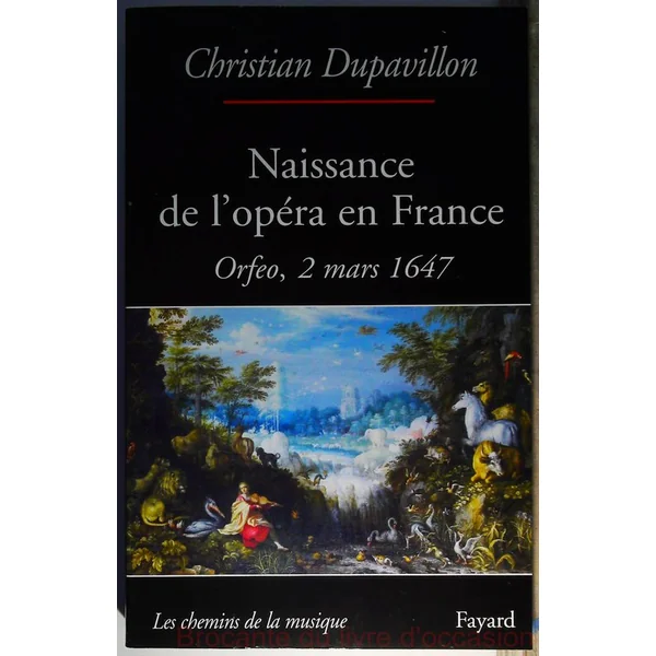 Naissance de l'opéra en France