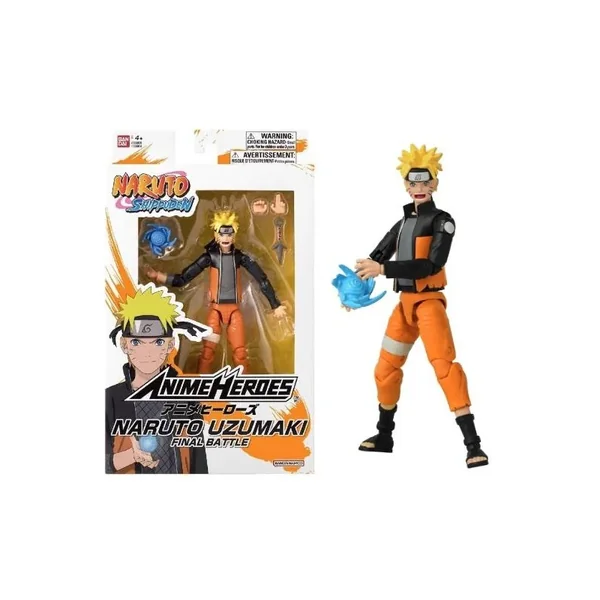 NARUTO - Naruto "Final Battle" - Figure Anime Heroes 17cm