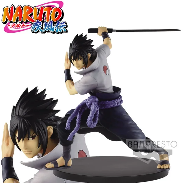 NARUTO SHIPPUDEN Figurine Sasuke Uchiha II Vibration Stars Banpresto