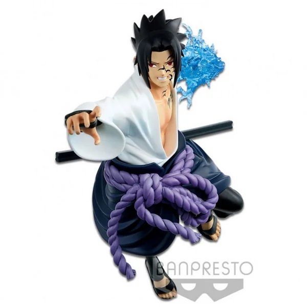 NARUTO SHIPPUDEN figurine Sasuke Uchiha Vibration Stars V2 Banpresto