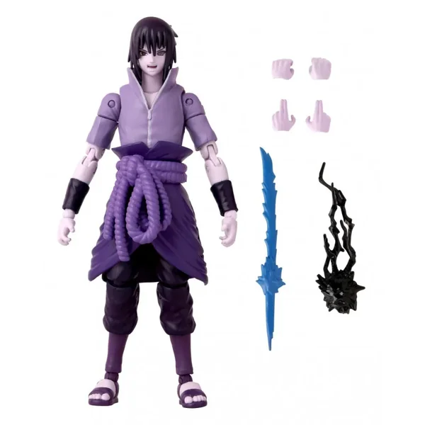 NARUTO - Uchiha Sasuke Rinnegan "7th Wave" -Figure Anime Heroes 17cm