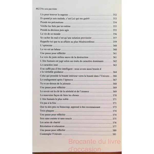 Ne sois pas triste(2)