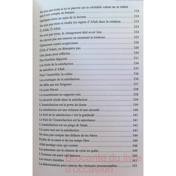 Ne sois pas triste-