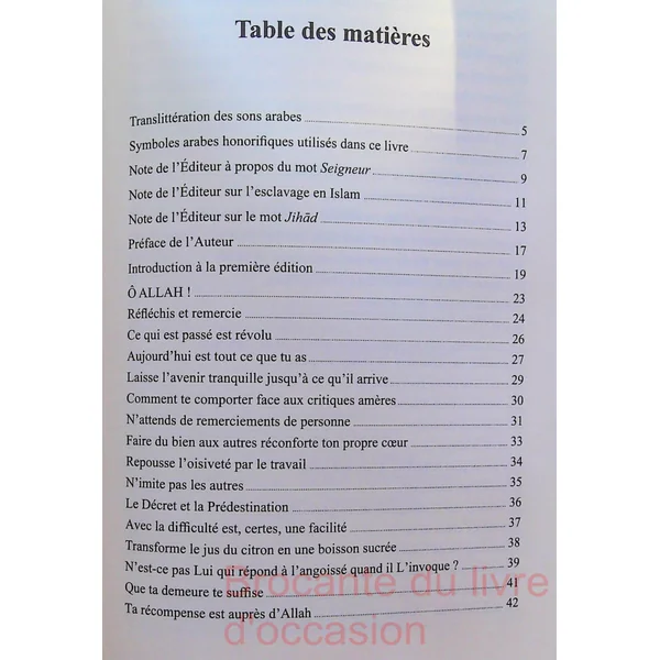 Ne sois pas triste-