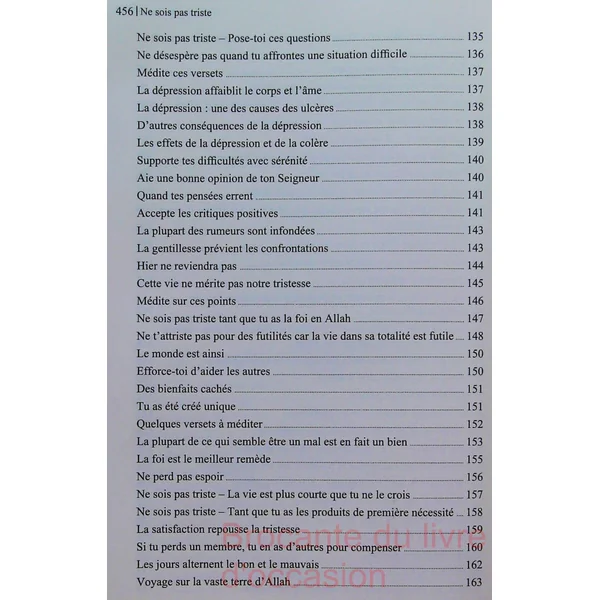 Ne sois pas triste-