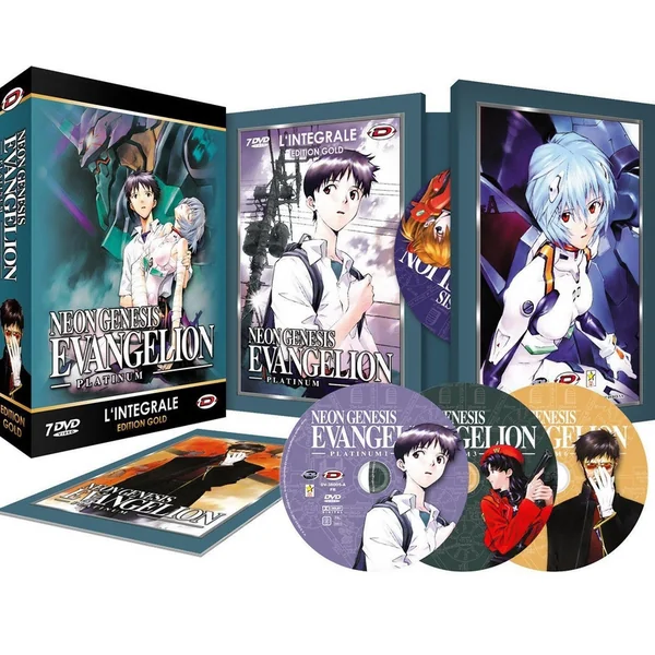 NEON GENESIS EVANGELION Platinum Coffret DVD Intégrale Edition Gold