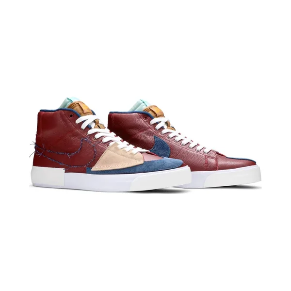 Nike Zoom Blazer Mid Edge SB 'Team Red Navy'