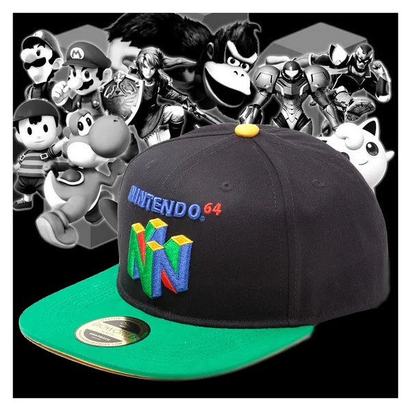 NINTENDO Casquette Nintendo 64 Snapback Difuzed