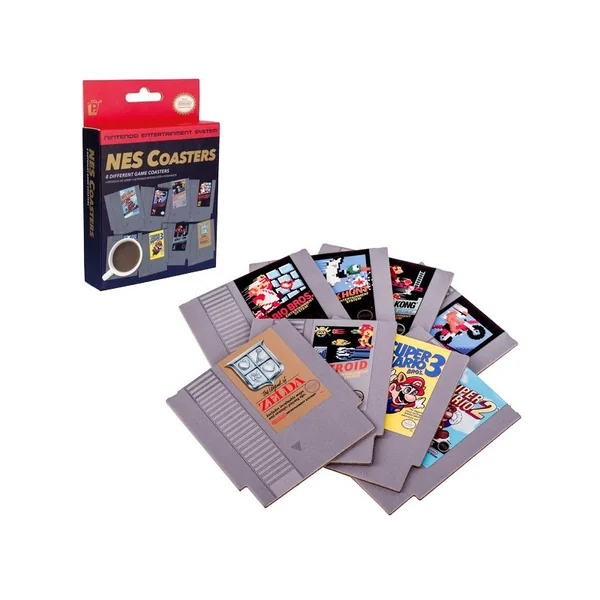 NINTENDO Sous Verres Cartouche NES Paladone