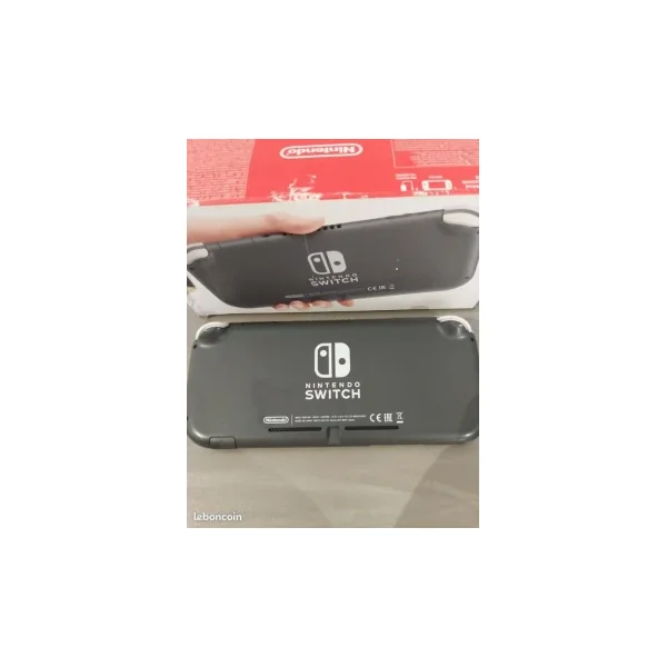 Nintendo Switch Lite grise – Comme neuve – Boîte complète