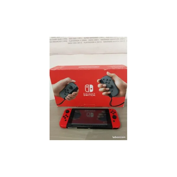 Nintendo Switch V2 – Très bon état – Boîte complète