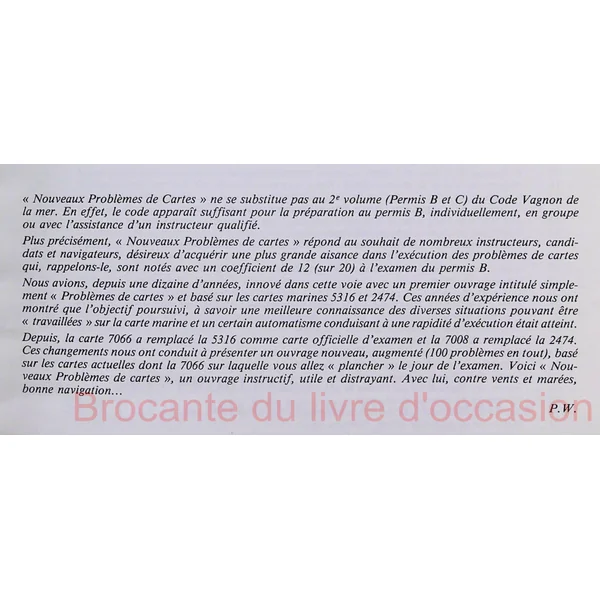 Nouveaux problèmes de cartes