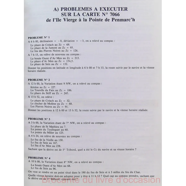 Nouveaux problèmes de cartes