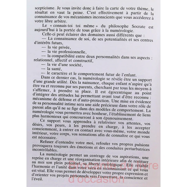 Numérologie, psychologie - Manuel pratique-