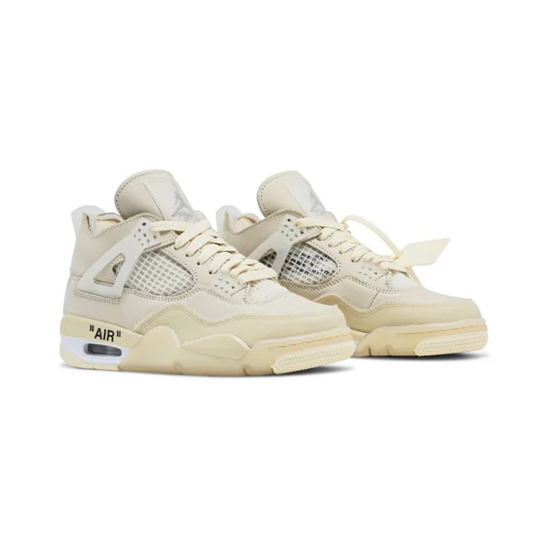 Off-White x Wmns Air Jordan 4 Retro SP 'Sail'