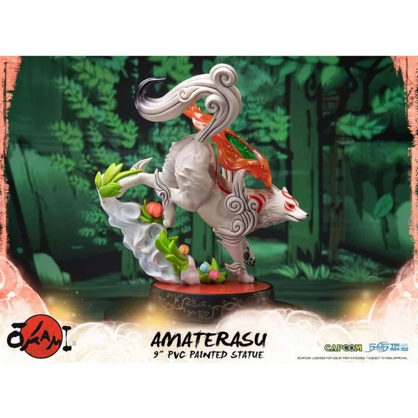OKAMI FIGURINE PVC AMATERASU F4F 22CM