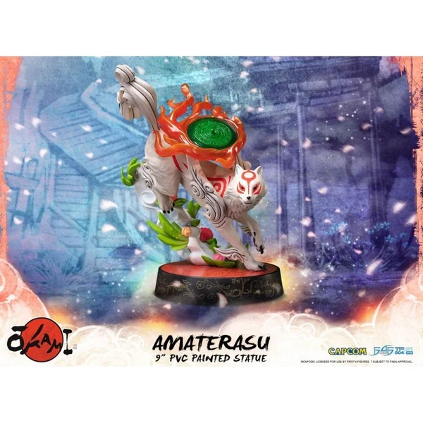 OKAMI FIGURINE PVC AMATERASU F4F 22CM