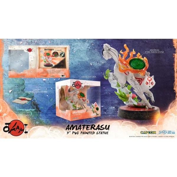 OKAMI FIGURINE PVC AMATERASU F4F 22CM