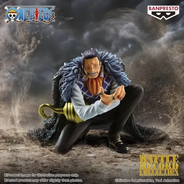 ONE PIECE - Figurine Crocodile - Battle Record Collection 8cm