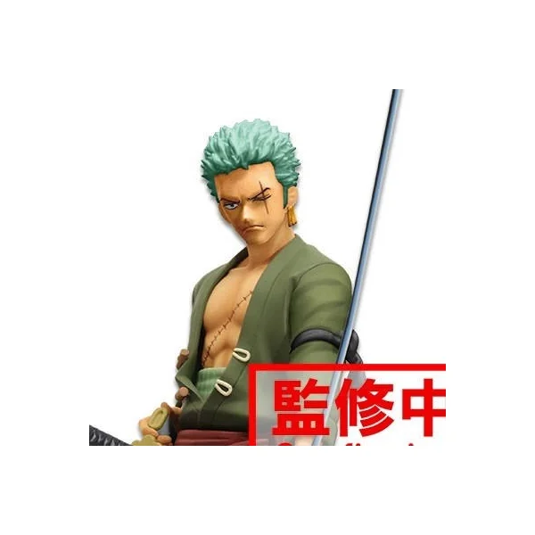 ONE PIECE FIGURINE GRANDISTA NERO RORONOA ZORO 28 CM