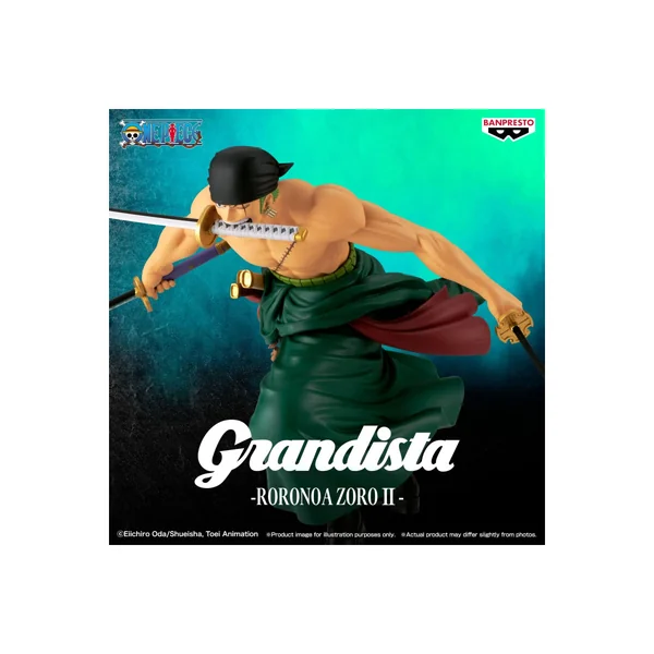 One Piece Grandista Figurine Roronoa Zoro Vol.2