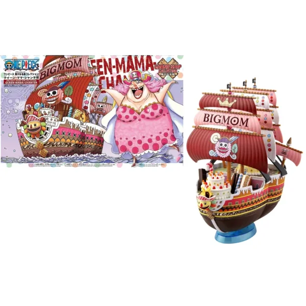 One Piece Maquette Grand Ship Collection Queen Mama Chanter 15cm