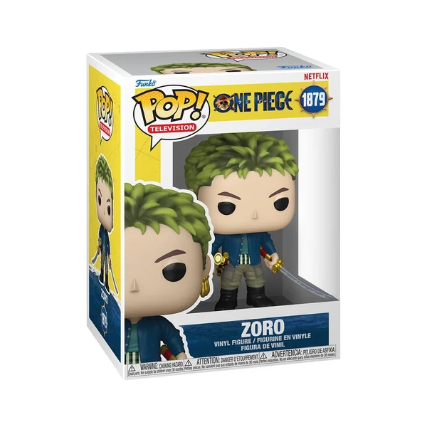One Piece Netflix POP! TV Vinyl figurine Zoro 9 cm